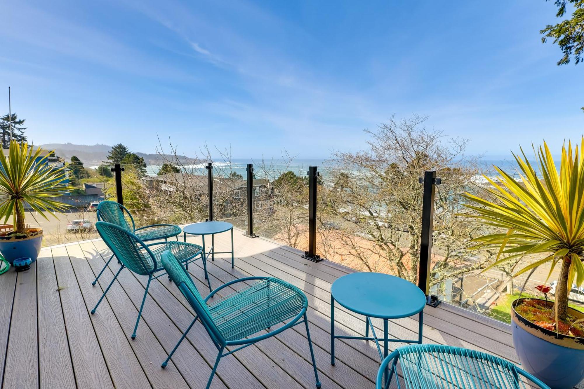 Scenic Depoe Bay Townhome With Deck Less Than 1 Mi To Parks! Exterior foto